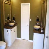 Remodeled bathroom by W.A. Jones Construction Pictures of a bathroom recently remodeled by W.A. Jones Construction. Work performed includes moving wall