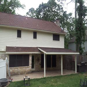 Finished Siding & Roof Cover