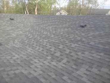 Shingle roof