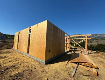 Photos by Vip General Contractors ADU New permitted ground up detached ADU in Santa Barbara County. Work is ongoing.