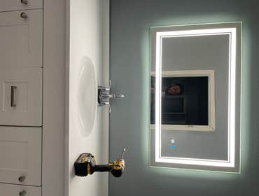 VANITY AND MIRROR REPLACEMENT