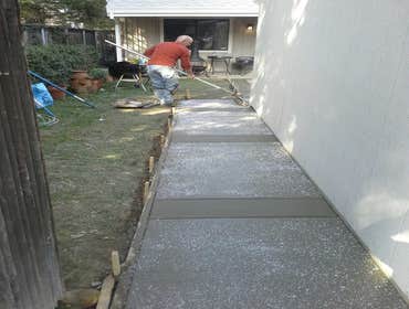 Salt Finish with Bands