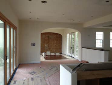 Project photos from Damian DeLapp Builders This is a 1200sf Media Room we constructed in Walnut California with a full NANO door system, Bar area, mass