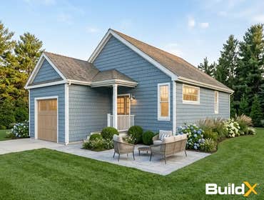 X-15 The Retreat ADU The Retreat ADU offers 900 GFA in a compact 31′×48′ footprint, featuring 1 bedroom, 1 bath, and a 1-Car Garage with Attic and Base