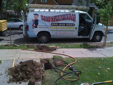 Trenchless Water Line