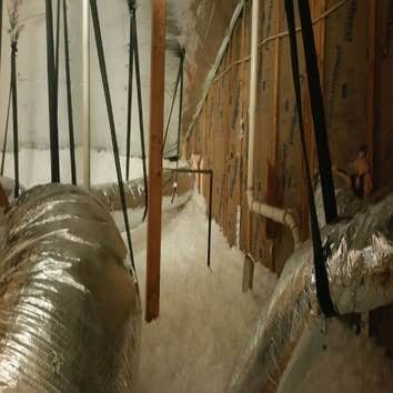 Attic insulation