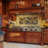 Nature's Kitchen After moving from California to McLean, Virginia, this large and active family wanted to keep enjoying the outdoors throughout the yea