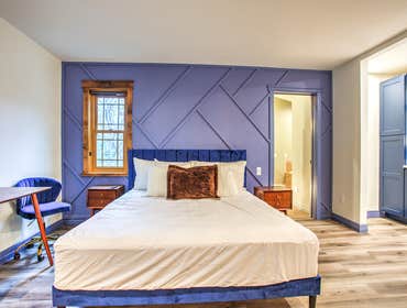 Airbnb/hotel We transformed a 4-bedroom, 3-bath home into an 8-bedroom, 8-bath Airbnb. Each room was designed with a unique theme, which made the proje