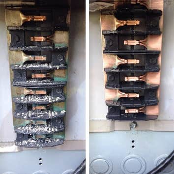 New Orleans Electrician Misc. Photos of electrical repairs in New Orleans