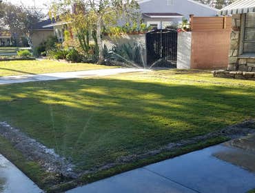 Photos by Juan Sandoval Plumbing & Irrigation #5 automatic lawn sprinkler system installation completed