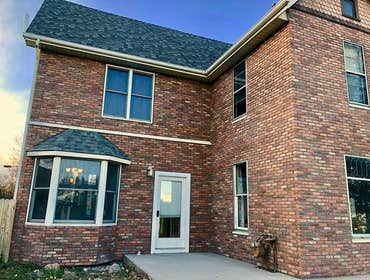 Photos by Jb Properties #1 Storm restoration project in Wheatridge, included roof, gutters, siding, windows, painting, masonry and light fixtures.
