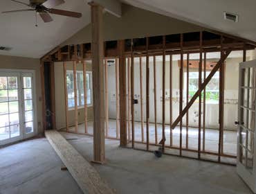 Photos by Pacific Remodeling & Design #2 Load bearing wall removed. Kitchen and bathroom remodel