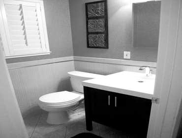 new bathroom install