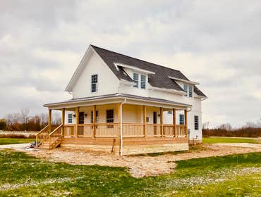 Custom farm house