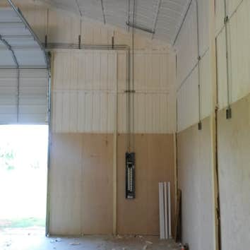 200 AMP Panel inside & Conduit