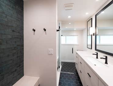 Del Dayo Estates 2 Bath remodel Full Bath remodel, complete layout change