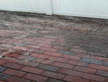 Seal-Away pressure washing sidewalk, driveway, & fence Before and after pictures pressure washing sidewalk, fence, & driveway. Call Seal-Away today to