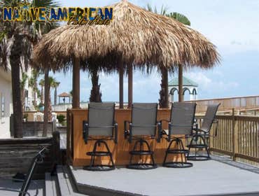 Photos by Native American Chiki Huts / Tiki Huts, Inc. Welcome to the ultimate tropical escape right in your outdoor space! At Native American Tiki Pal