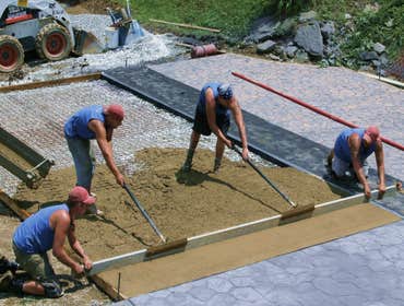 Patterson Custom Concrete Specialist Llc Project stamped concrete