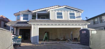 Oxnard Shores; Custom Beach Home PACSHORE Industries completed the drywall installation and finish along with interior and exterior painting of this si