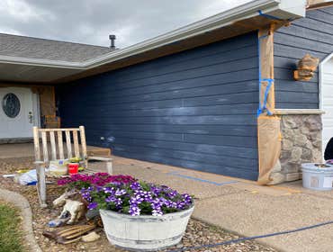 Photos by George Wood General Contracting & 6 inch seemless Gutters & Painting of All Types #1