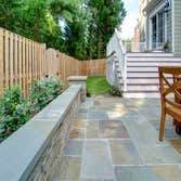 Flagstone patio