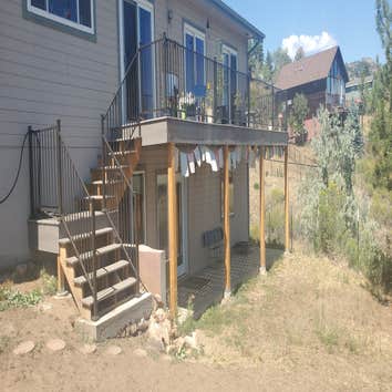 Photos by Colorado Painting & Construction Pros #1 Tear down old deck with no stairs and build new with stair access to the yard and build a second dec