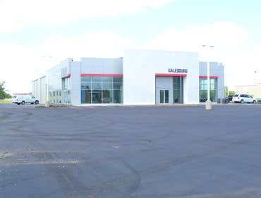 Galesburg Toyota R. B. Custom Designs Inc. provided full service Architectural Design and Project Management services for the new 18,500 S.F. car deale