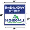 1-800-roof- All logo