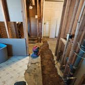 Photos by Jerry & Blake plumbing Solutions Inc #3 Relocate the washer room to a different location that the customer had prefer