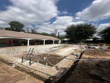 New In-Ground Pool Installation