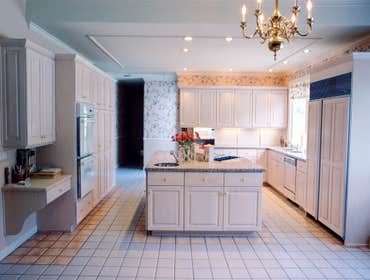 1991: Del Mar Kitchen & Living Space Remodel While doing this major kitchen remodel our biggest challenge was to figure out how to turn the original U-