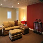 Awesome sofa design in basemen