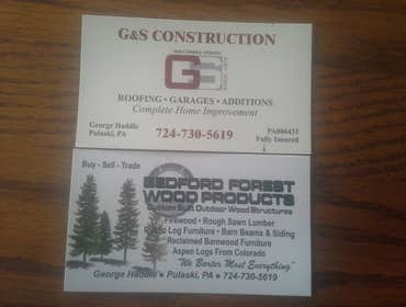 Photos from G & S Construction Our commitment to quality, customer service, and timely job completion is our promise to our customers. We have built ma