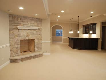 complete basement remodel