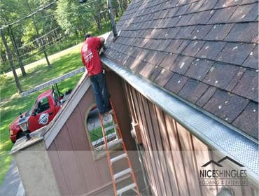Gutter protection install