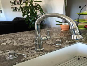 Kitchen Faucet Install