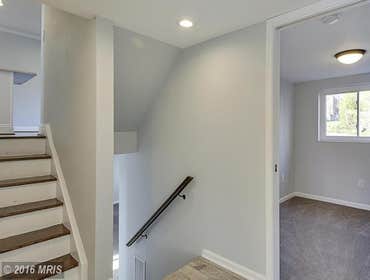 Split level basement after