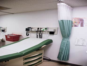 Career College of California Manufactured and installed privacy curtains in one of their training classrooms.