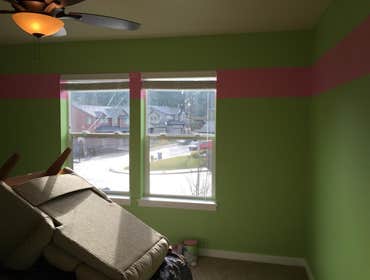 after painting