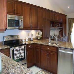 Longboat Key project 2012 Whole kitchen remodel and nice touch of creativity