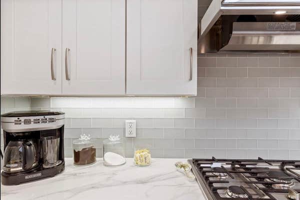 Subway backsplash