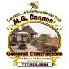 MG Cannon General Contracting logo