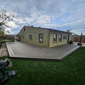 Completed composite deck