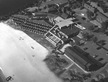 Gurney’s Inn Project in New York The main consideration in the master plan for expansion of this rustic hotel was preservation of the site and magnific