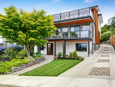 Dwellification Modern 3-story Dwell Style upgrade of 2-story Mid-Century modern home.