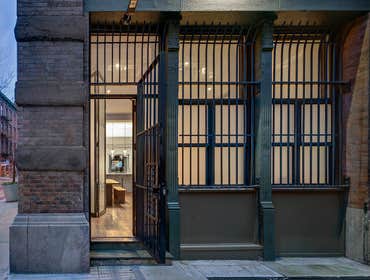 Photos by Weinreich Lilian H. #4 This 1,500 square foot duplex for a young couple with an expanding family is an open, flowing interior on two levels. 
