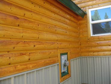 Interior/exterior painting and staining three bedroom house, installing trims, complete repainting (7 colors),