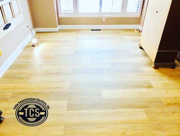 Photos by Tuttle Construction Services Inc #4 Pergo Extreme luxury vinyl flooring is a premium product with spectacular durability that can take any ro