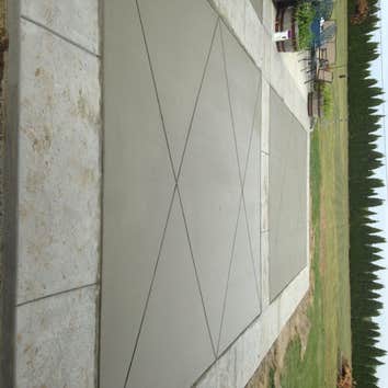 Concrete flatwork Pics of work